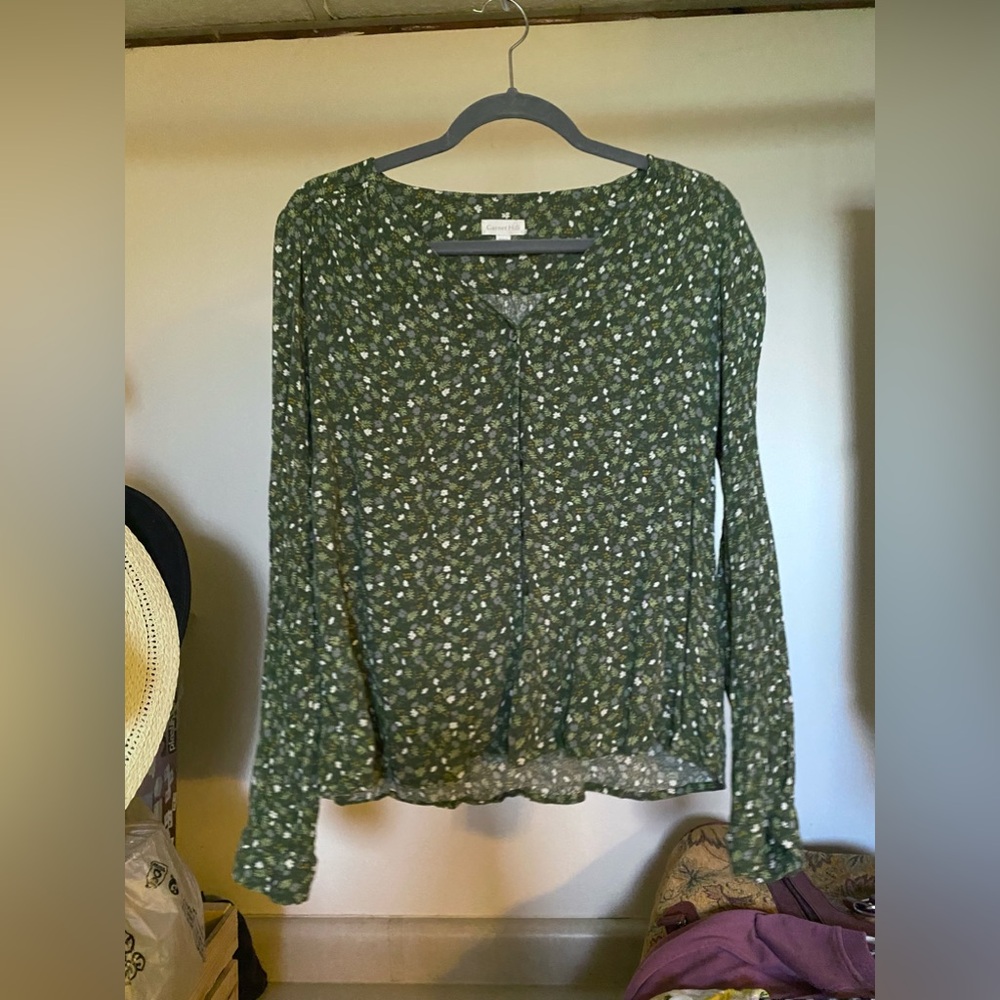 Garnet Hill Long Sleeve Top